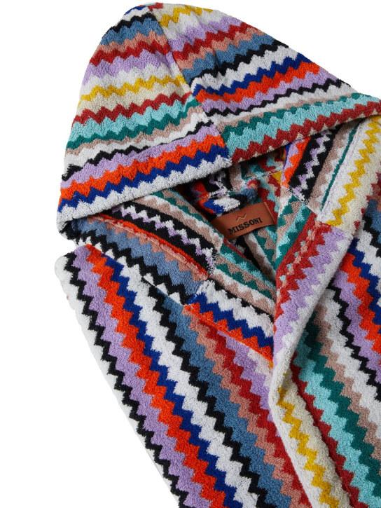 LuisaViaRoma Missoni HomeAccappatoio Riverbero Con Cappuccio