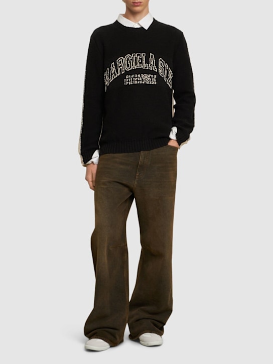 LuisaViaRoma MM6 Maison MargielaMaglia Margiela Six In Cotone E Lino