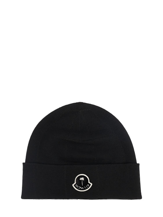LuisaViaRoma Moncler GeniusCappello beanie Moncler x Palm Angels in lana