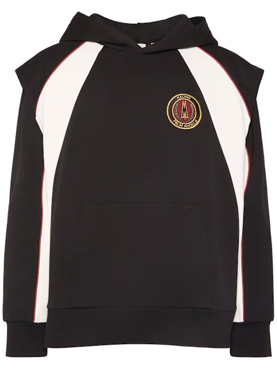 LuisaViaRoma Moncler GeniusFelpa Moncler x Palm Angels in cotone / cappuccio