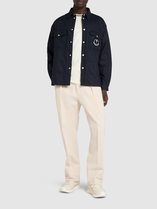 LuisaViaRoma Moncler GeniusPiumino Moncler X Palm Angels In Lana