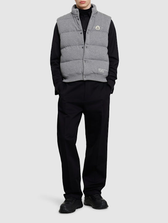 LuisaViaRoma Moncler GeniusPiumino Smanicato Moncler X FRGMT In Cotone