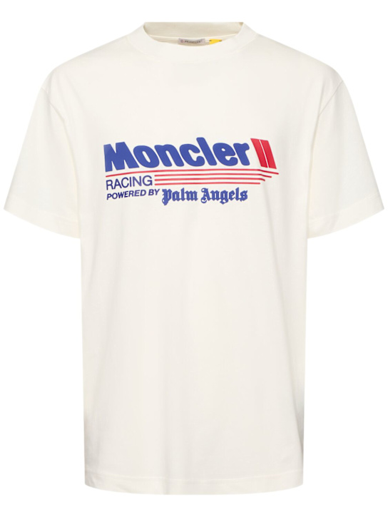 LuisaViaRoma Moncler GeniusT-shirt Moncler x Palm Angels in cotone