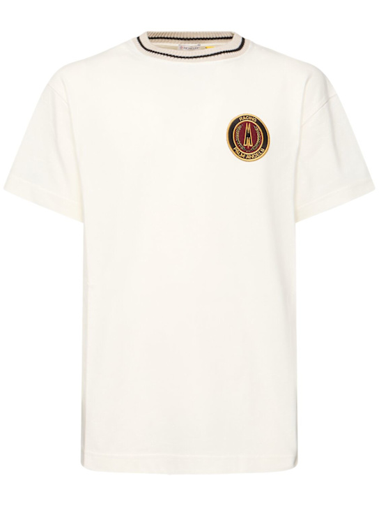 LuisaViaRoma Moncler GeniusT-shirt Moncler x Palm Angels in cotone