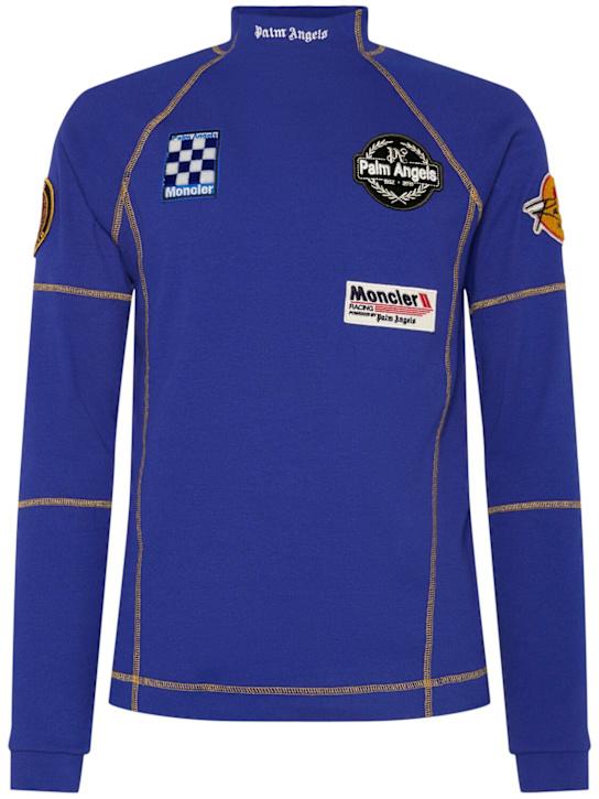 LuisaViaRoma Moncler GeniusT-shirt Moncler x Palm Angels in cotone