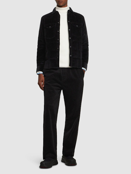 LuisaViaRoma Moncler GrenobleGelt Cotton Down Shirt Jacket