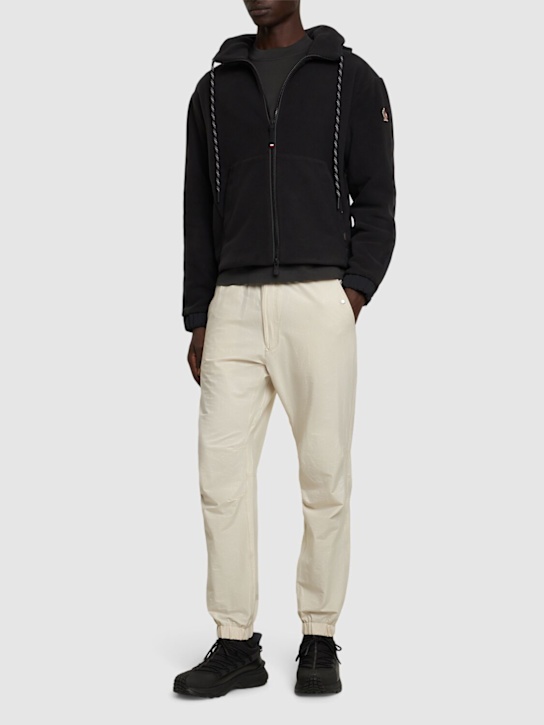 LuisaViaRoma Moncler GrenobleGiacca Cardigan In Polartec Con Zip