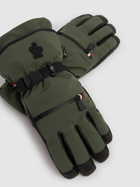 LuisaViaRoma Moncler GrenobleLogo Padded Tech Ski Gloves
