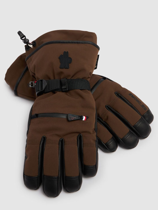 LuisaViaRoma Moncler GrenobleLogo Padded Tech Ski Gloves
