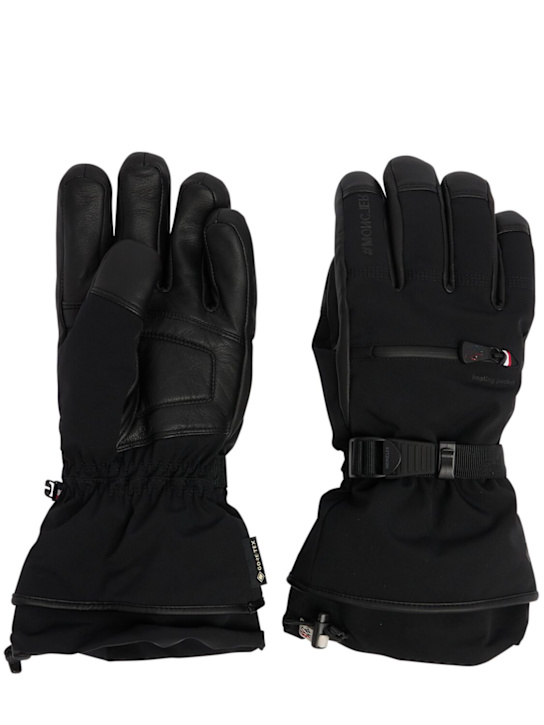 LuisaViaRoma Moncler GrenobleLogo padded tech ski gloves