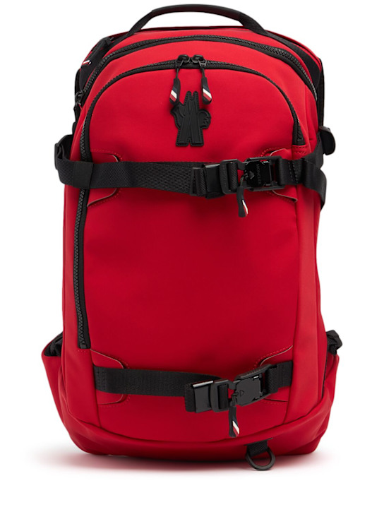 LuisaViaRoma Moncler GrenobleLogo stretch nylon 3L backpack