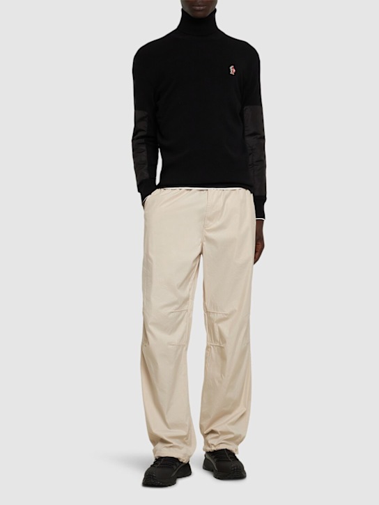 LuisaViaRoma Moncler GrenobleMaglia Collo Alto In Lana Stretch