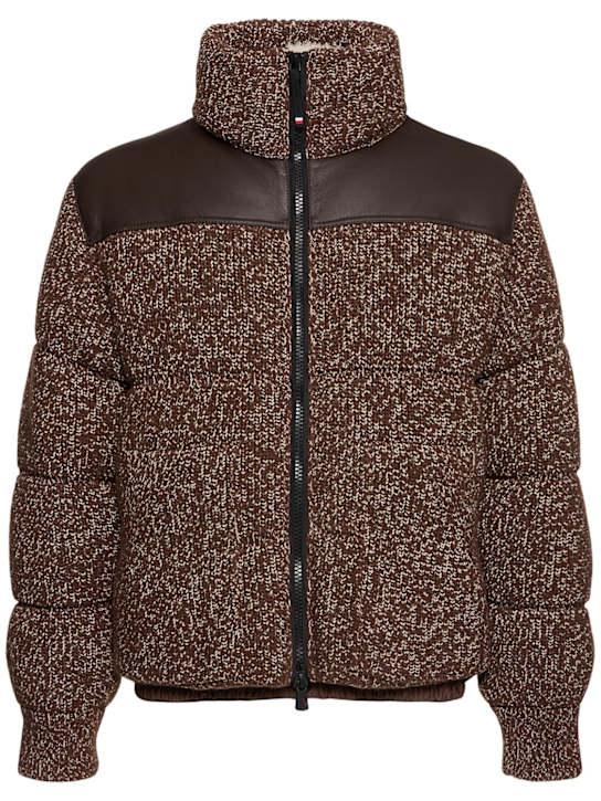 LuisaViaRoma Moncler GrenoblePiumino Kochel in misto lana vergine