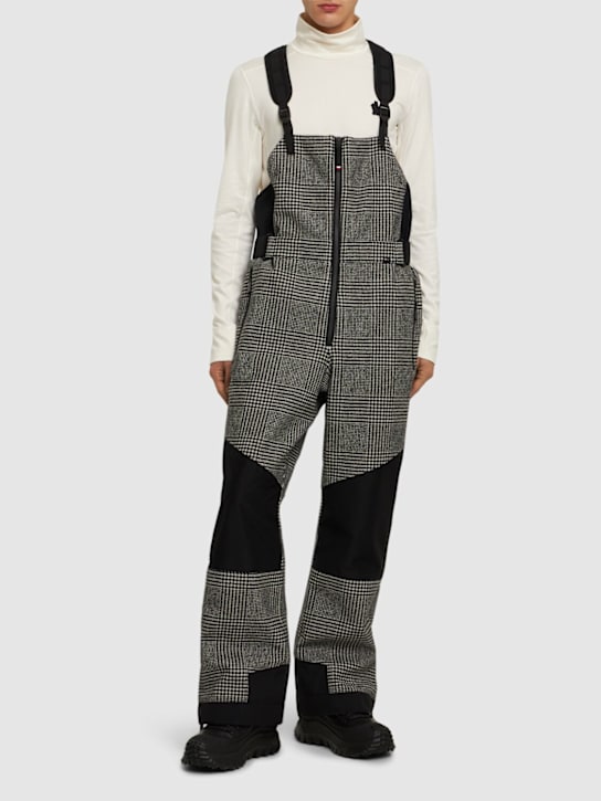 LuisaViaRoma Moncler GrenobleTuta Da Sci In Lana Vergine Principe Di Galles