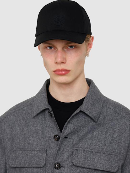 LuisaViaRoma MonclerCappello Baseball In Cotone Con Logo