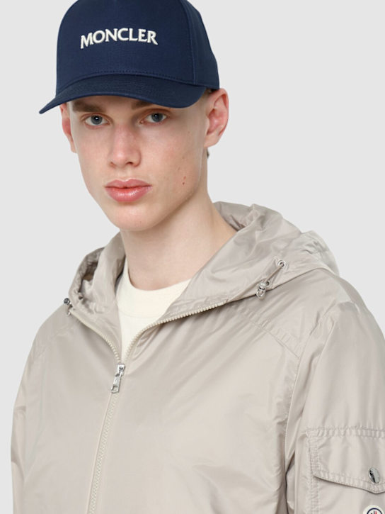 LuisaViaRoma MonclerCappello Baseball In Cotone Con Logo Ricamato