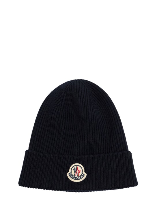 LuisaViaRoma MonclerCappello beanie in maglia di lana a costine