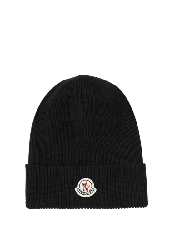 LuisaViaRoma MonclerCappello beanie in maglia di lana vergine