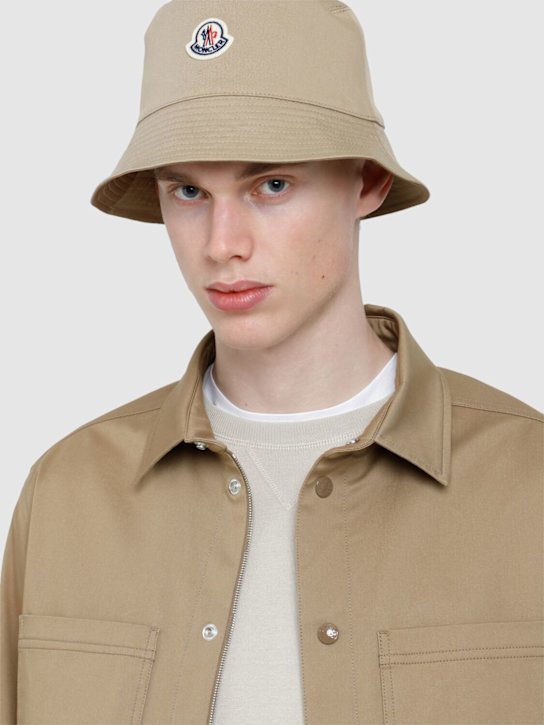 LuisaViaRoma MonclerCappello Bucket Reversibile In Misto Cotone / Logo