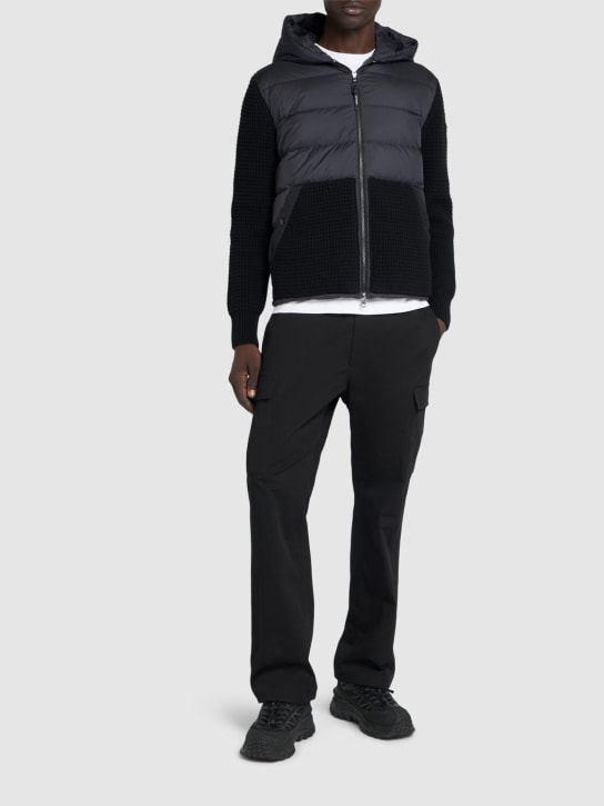 LuisaViaRoma MonclerCardigan Imbottito In Lana Vergine E Cashmere