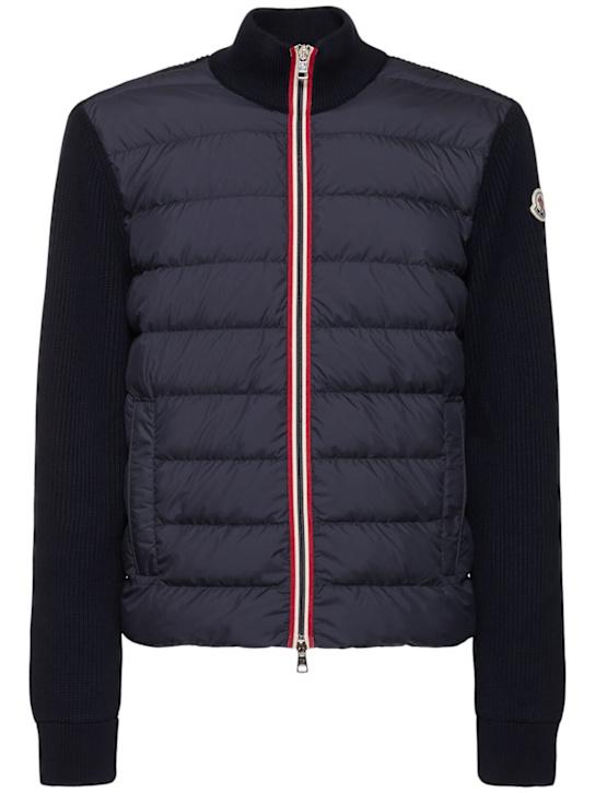 LuisaViaRoma MonclerCardigan In Cotone Imbottito Con Zip