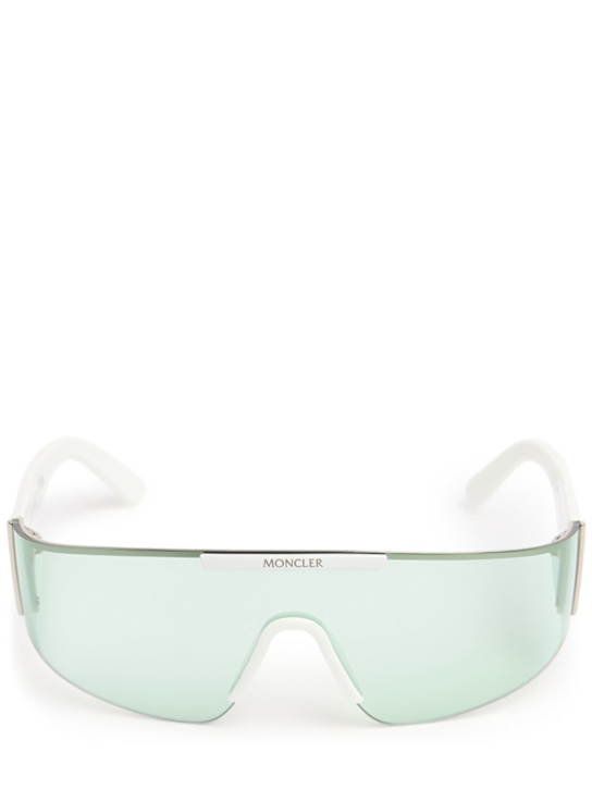 LuisaViaRoma MonclerOcchiali da sole a maschera Ombrate in metallo