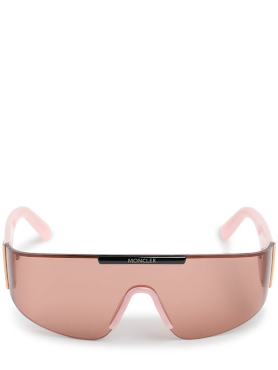 LuisaViaRoma MonclerOcchiali da sole a maschera Ombrate in metallo