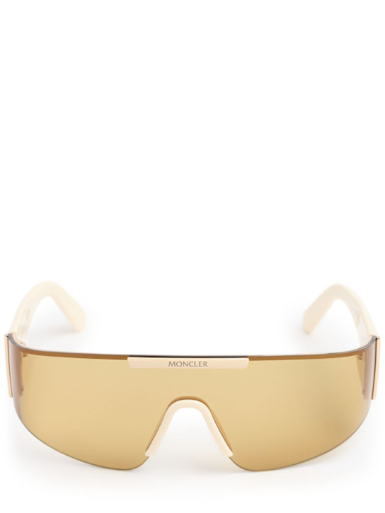 LuisaViaRoma MonclerOcchiali da sole a maschera Ombrate in metallo