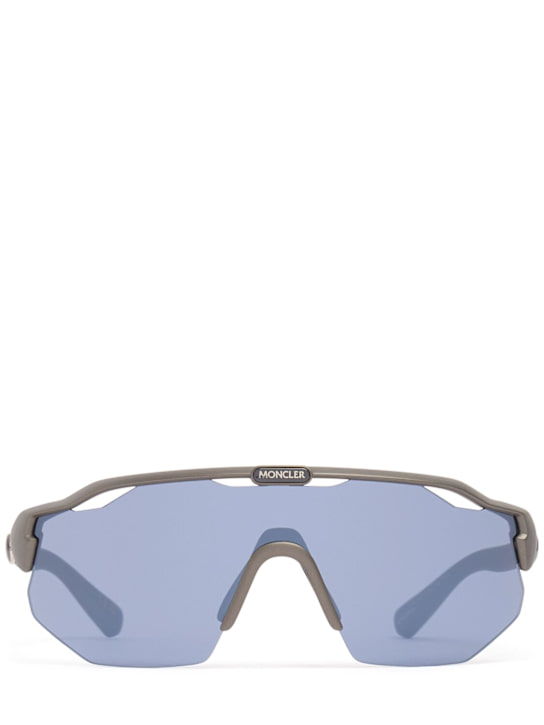 LuisaViaRoma MonclerOcchiali da sole a maschera Shield in acetato