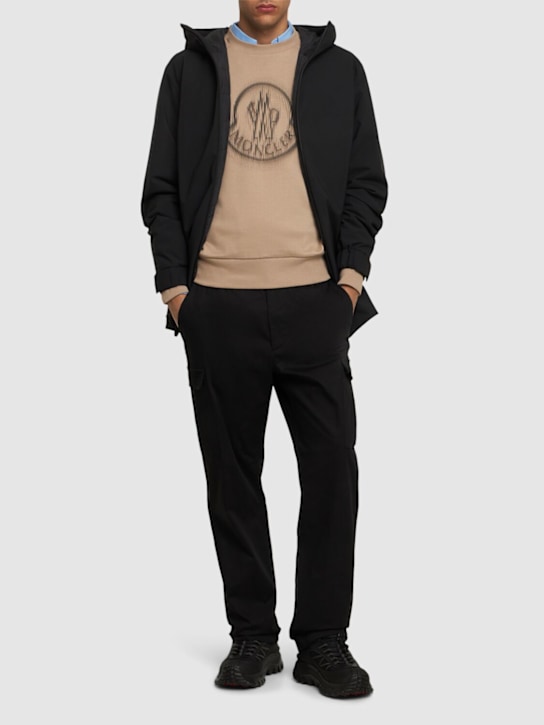 LuisaViaRoma MonclerPantaloni In Gabardina Di Cotone Stretch