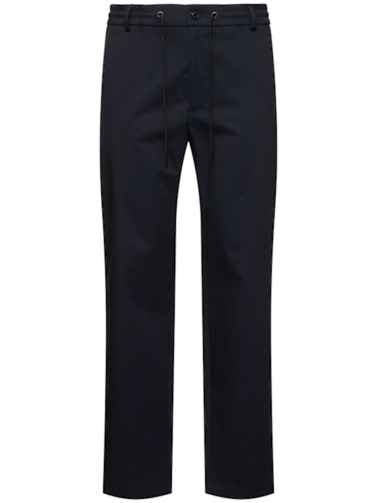 LuisaViaRoma MonclerPantaloni in gabardina di misto cotone