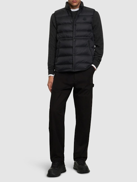 LuisaViaRoma MonclerPiumino Smanicato Plaret In Nylon