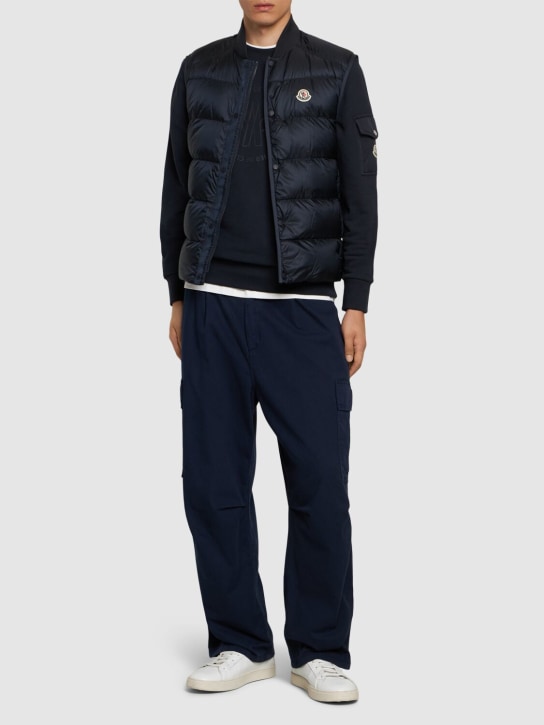 LuisaViaRoma MonclerPiumino Smanicato Serot In Nylon