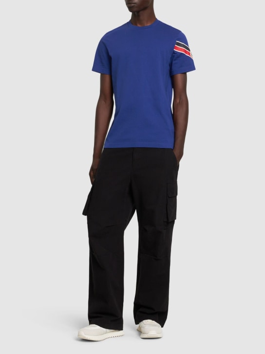 LuisaViaRoma MonclerT-shirt In Cotone Con Stampa Tricolore