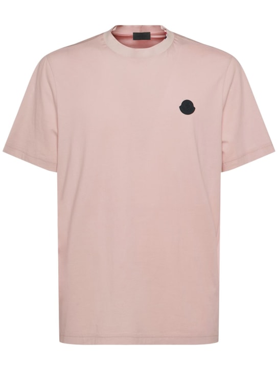 LuisaViaRoma MonclerT-shirt in cotone leggero con patch logo