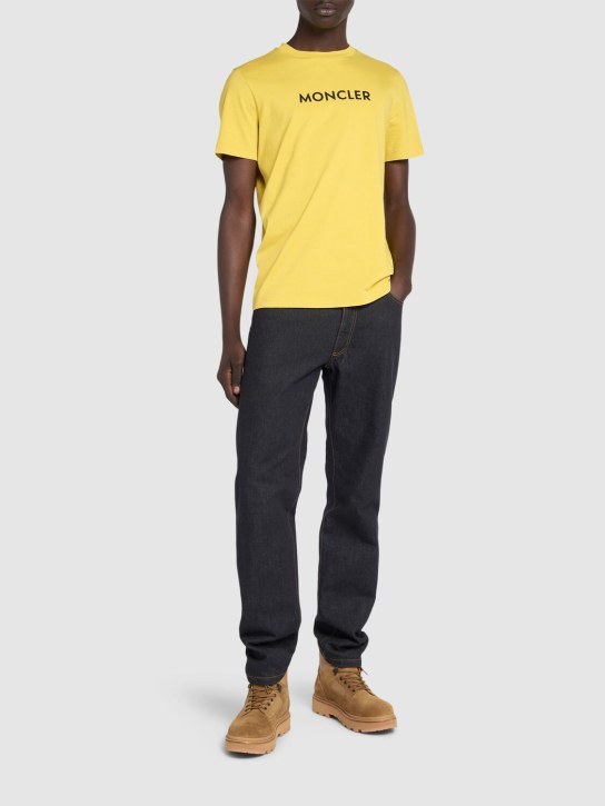LuisaViaRoma MonclerT-shirt In Jersey Di Cotone Con Logo