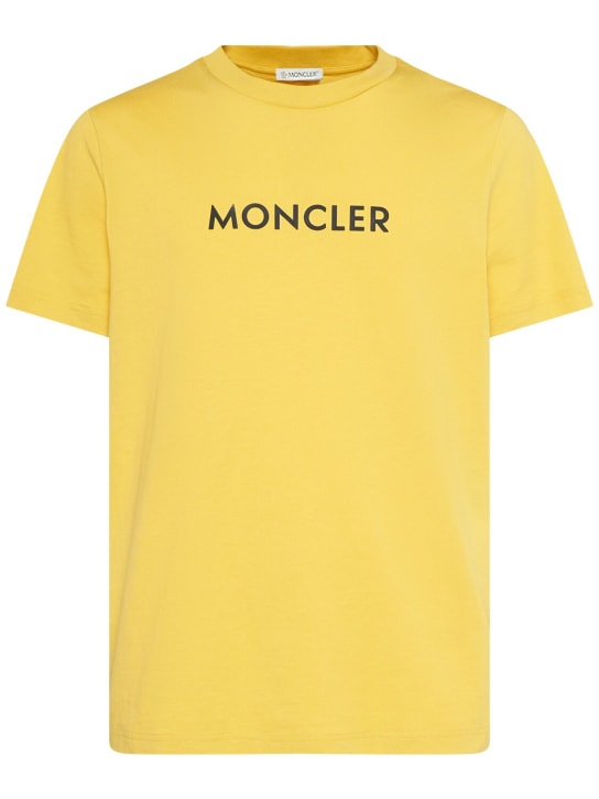 LuisaViaRoma MonclerT-shirt in jersey di cotone con logo