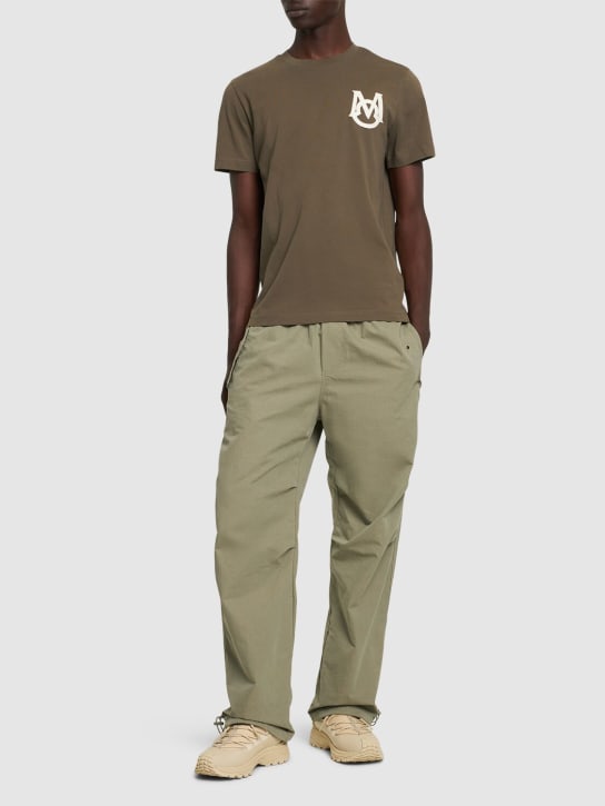 LuisaViaRoma MonclerT-shirt In Jersey Di Cotone Con Logo
