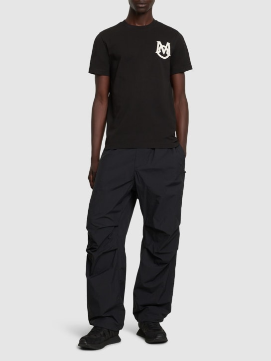 LuisaViaRoma MonclerT-shirt In Jersey Di Cotone Con Logo