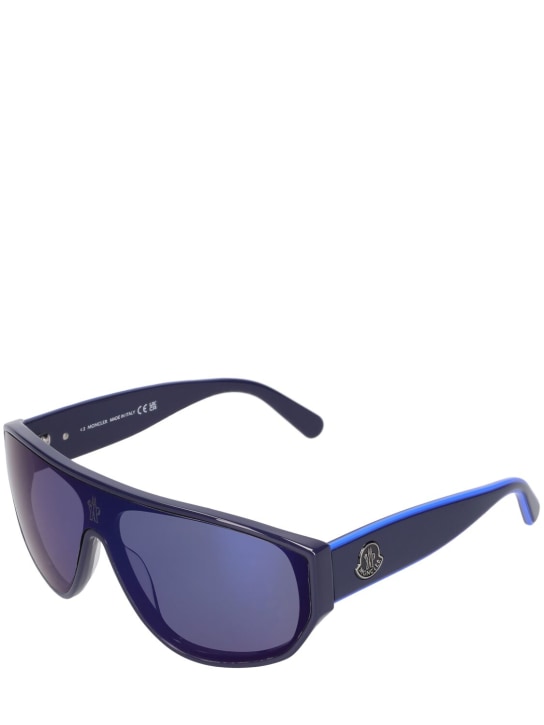 LuisaViaRoma MonclerTronn Shield Acetate Mask Sunglasses