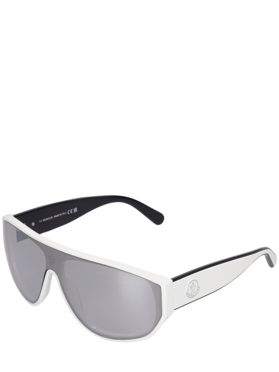 LuisaViaRoma MonclerTronn Shield Acetate Mask Sunglasses