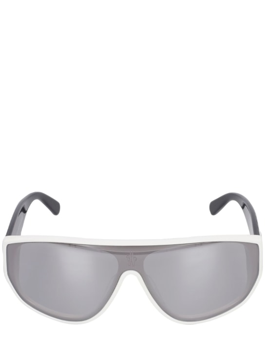 LuisaViaRoma MonclerTronn Shield acetate mask sunglasses