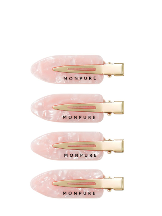 LuisaViaRoma MonpureSet di 4 fermacapelli No-Crease