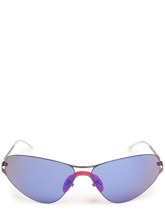 LuisaViaRoma MykitaOcchiali da sole 032c Alpine in metallo