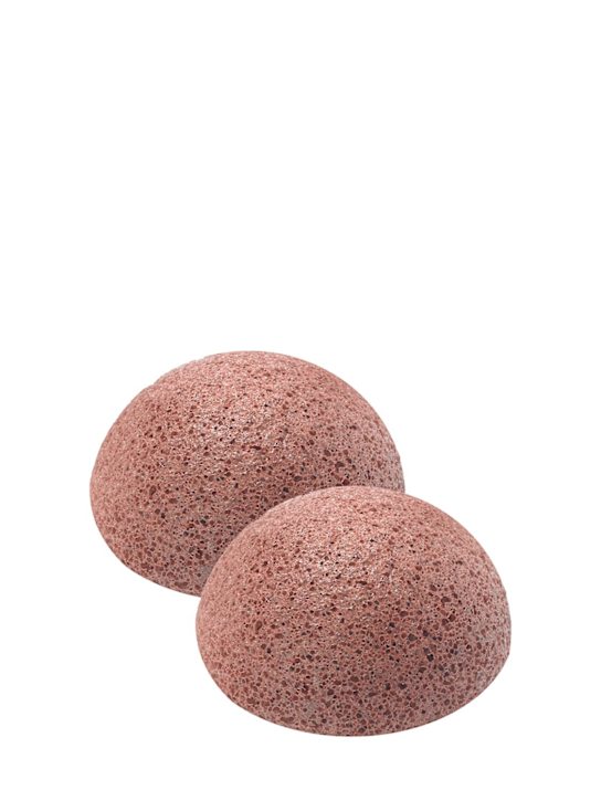 LuisaViaRoma MZ SKINSet di 2 spugne di konjac naturale