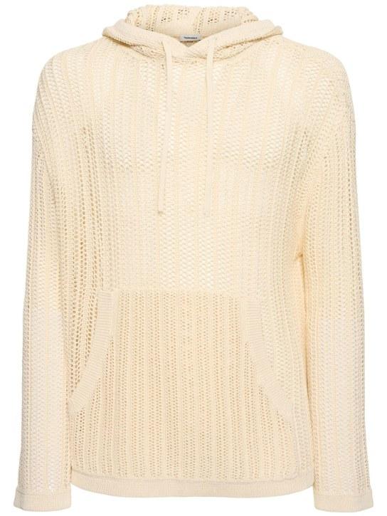 LuisaViaRoma NanushkaMaglia in misto cotone organico / cappuccio