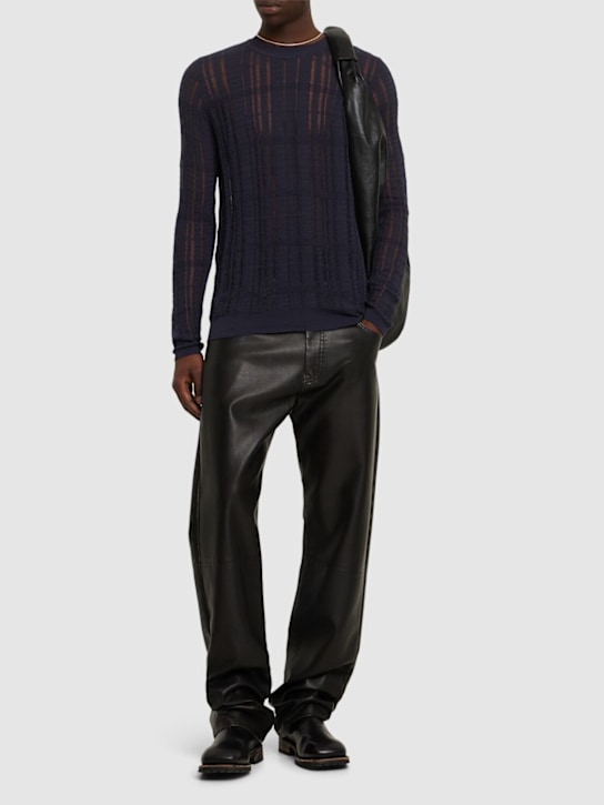 LuisaViaRoma Our LegacyMaglia Girocollo In Misto Cotone