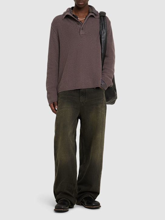 LuisaViaRoma Our LegacyPolo Navigator In Maglia Di Cotone