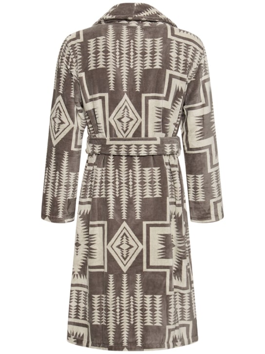 LuisaViaRoma Pendleton Woolen MillsAccappatoio Harding Grey