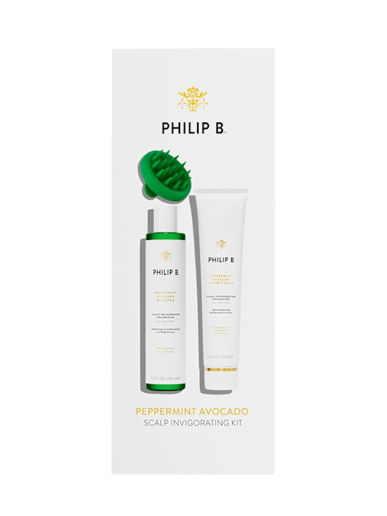 LuisaViaRoma Philip BKit per cuoio capelluto Peppermint Avocado
